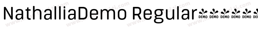 NathalliaDemo Regular字体转换